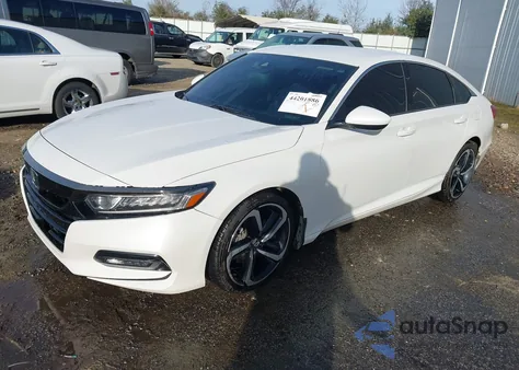 2019 Honda Accord Sport из США, поврежденный, VIN 1HGCV1F3XKA151559